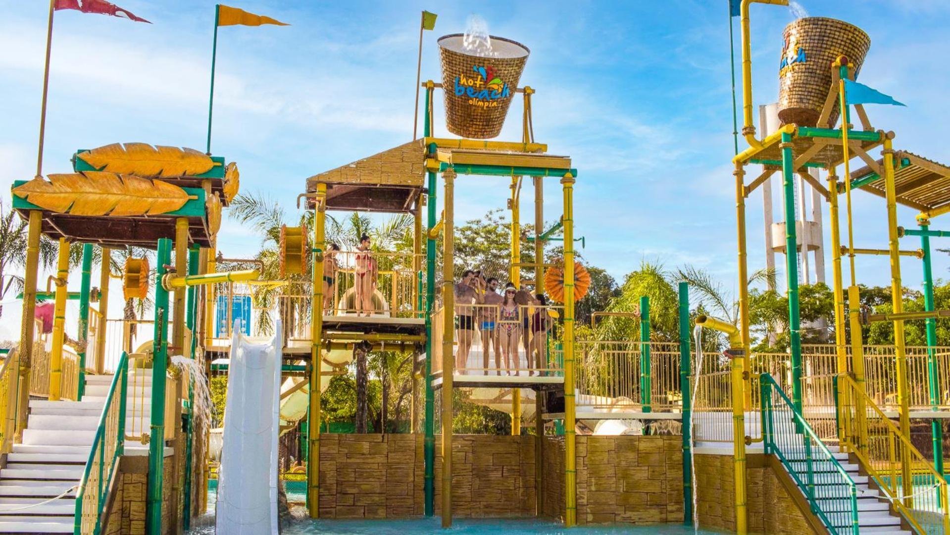 Celebration Resort Olimpia By Hot Beach Eksteriør bilde Splash Jungle Water Park